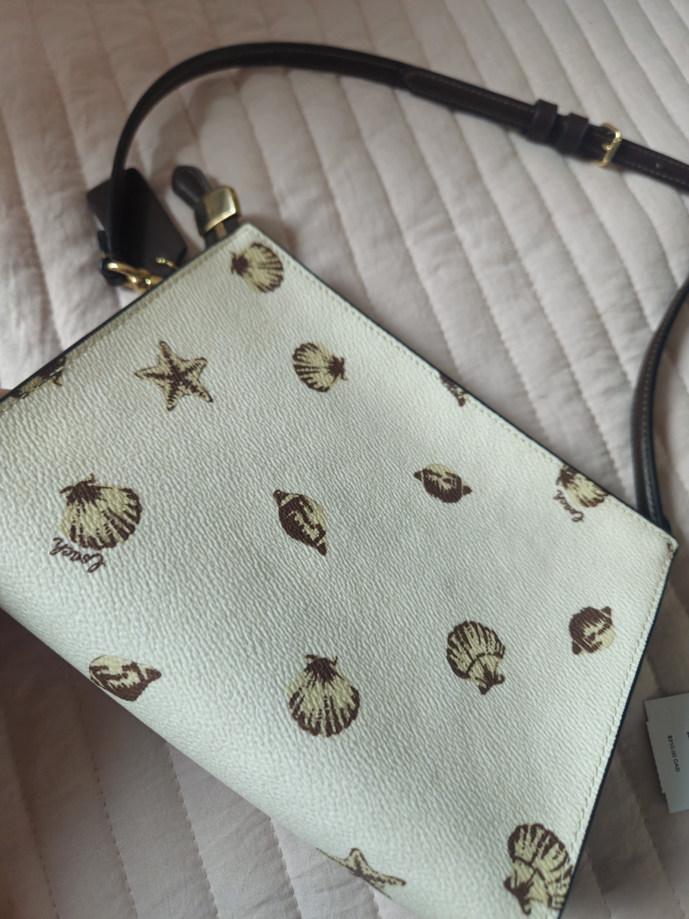 COACH  Sea Shell Print Slim Crossbody Bag - Picture 3 of 10
